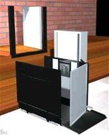 commercial wheelchair lift demo model
